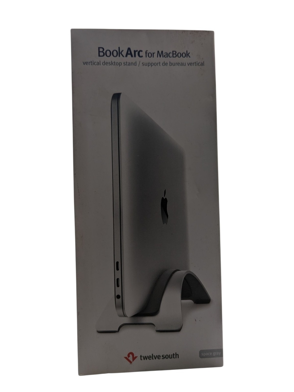 BookArc for MacBook - Space Gray Vertical Stand | NEW